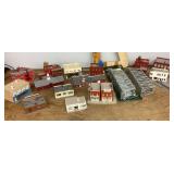 N scale model train buildings