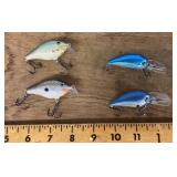 4 fishing lures