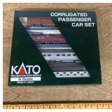 Kato N scale corrugated passenger car set