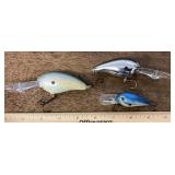 3 fishing lures