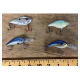 4 fishing lures