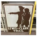 Lewis and Clark Trail sign