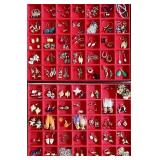 Costume jewelry earrings