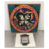 Kiss LP with insert