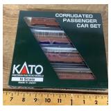 Kato N scale corrugated passenger car set