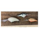 3 fishing lures