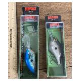 2 NEW Rapala fishing lures