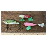 3 fishing lures