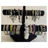 Costume jewelry bracelets