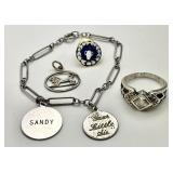Sterling silver & gold filled jewelry cleanup lot