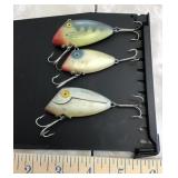3 fishing lures