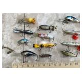 Group of fishing lures
