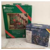 Christmas lighted decor and lights