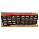 Box of supplies for making fishing lures