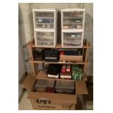 Shelf and contents