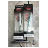 3 Rapala Ripstop lures