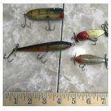 4 fishing lures