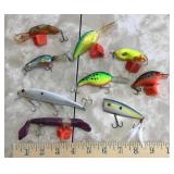 9 fishing lures