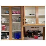 Contents of upper kitchen cabinets