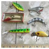 6 fishing lures