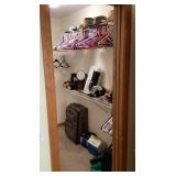 Contents of closet