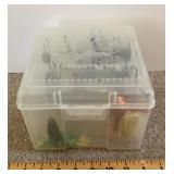 Tackle box with contents