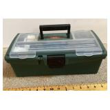 Tackle box with contents