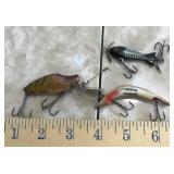 3 Heddon fishing lures