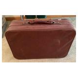 Vintage Airway suitcase and travel bag