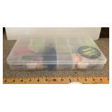 Tackle box with contents