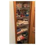 Contents of linen closet