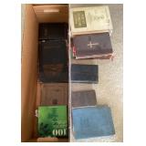 Group of old books