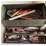 Grandpaï¿½s 24" toolbox and contents