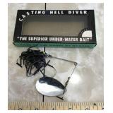 Houser casting Hell Diver lure