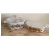 Corning Ware Spice of Life casseroles