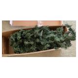 4 1/2 foot pre-lit Christmas tree --untested