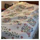 Cross stitch quilt