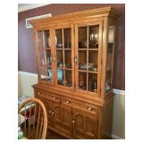 2-piece Thomasville china cabinet