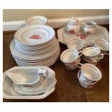 10-piece Wedgwood Flying Cloud dishes