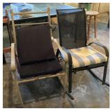 2 patio chairs