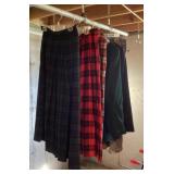 5 Pendleton skirts and 2 Pendleton jackets