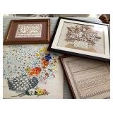 Assorted wall art