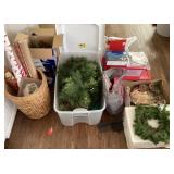 Large Christmas decor lot
