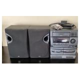 JVC compact stereo system