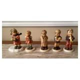 5 Hummel figurines
