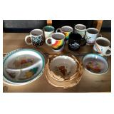 Mugs and childrenï¿½s dishes