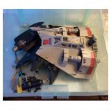 Group of toys with Star Wars