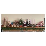 Decor on mantel