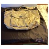 Coach purse with dust bag