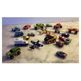 Group of small diecast vehicles
